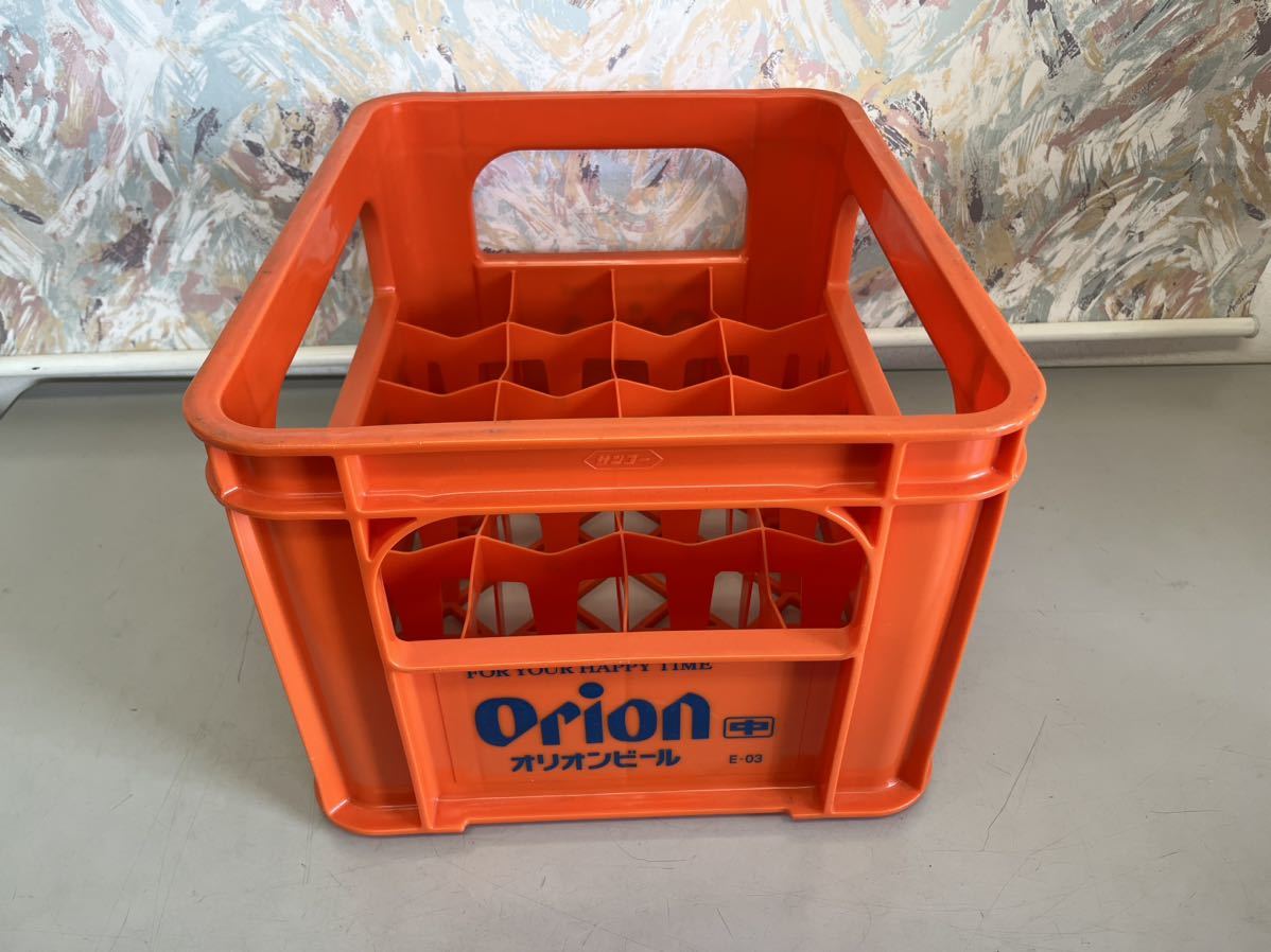 ○ オリオンビール Orion ビールケース 中 30本用 (*2箱有り)(ドリンク