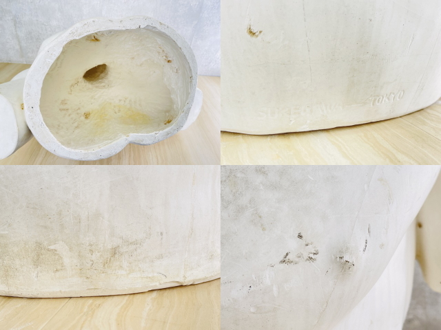石膏像 【中古】マルス デッサン 男性像 約63×33×76cm 大型 胴体 胸像