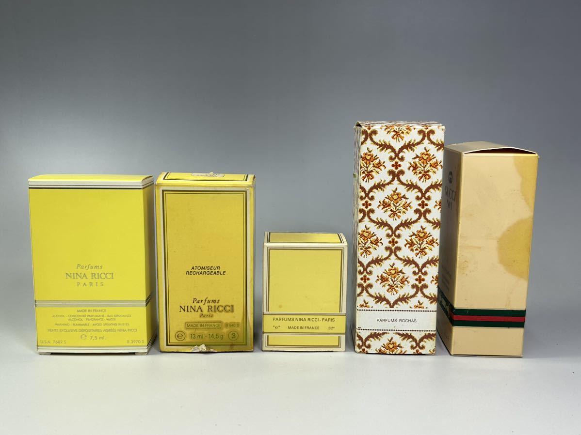 下5-81】香水 まとめて6点 GUCCI eau de parfum 1/CHANEL COCO/ Madame 