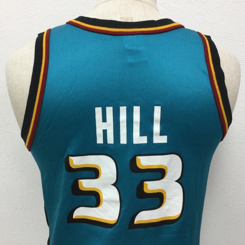 Champion USA グラント・ヒル ユニフォーム ドリームチーム デッド チャンピオン USA製 NBA PISTONS No33 HILL デトロイズピストンズ