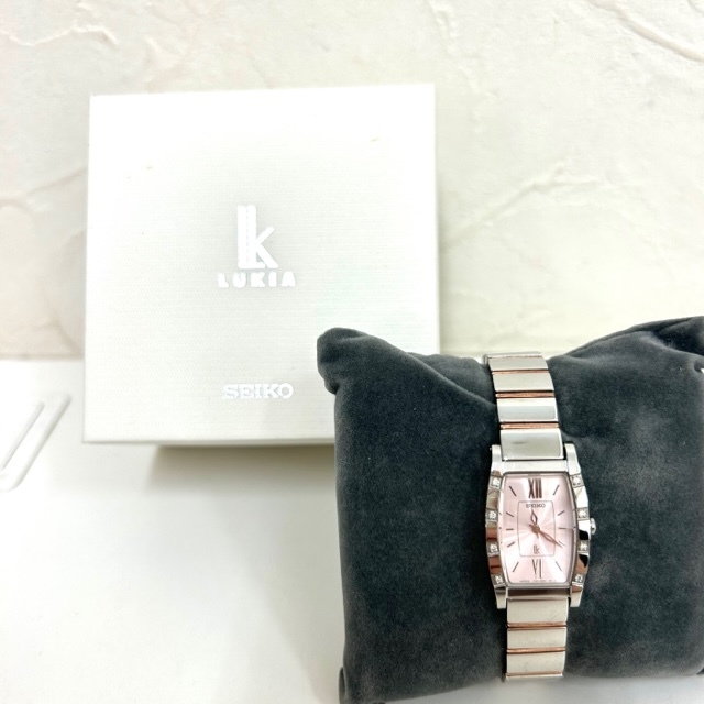 △SEIKO LUKIA 1F20-OBKO レディース腕時計【稼働品】△