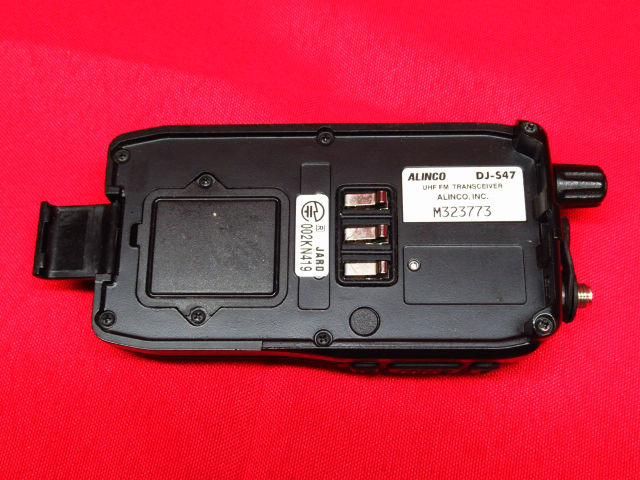 新作入荷，格安 ALINCO アルインコ DJ-S47 UHF FM TRANCEIVER