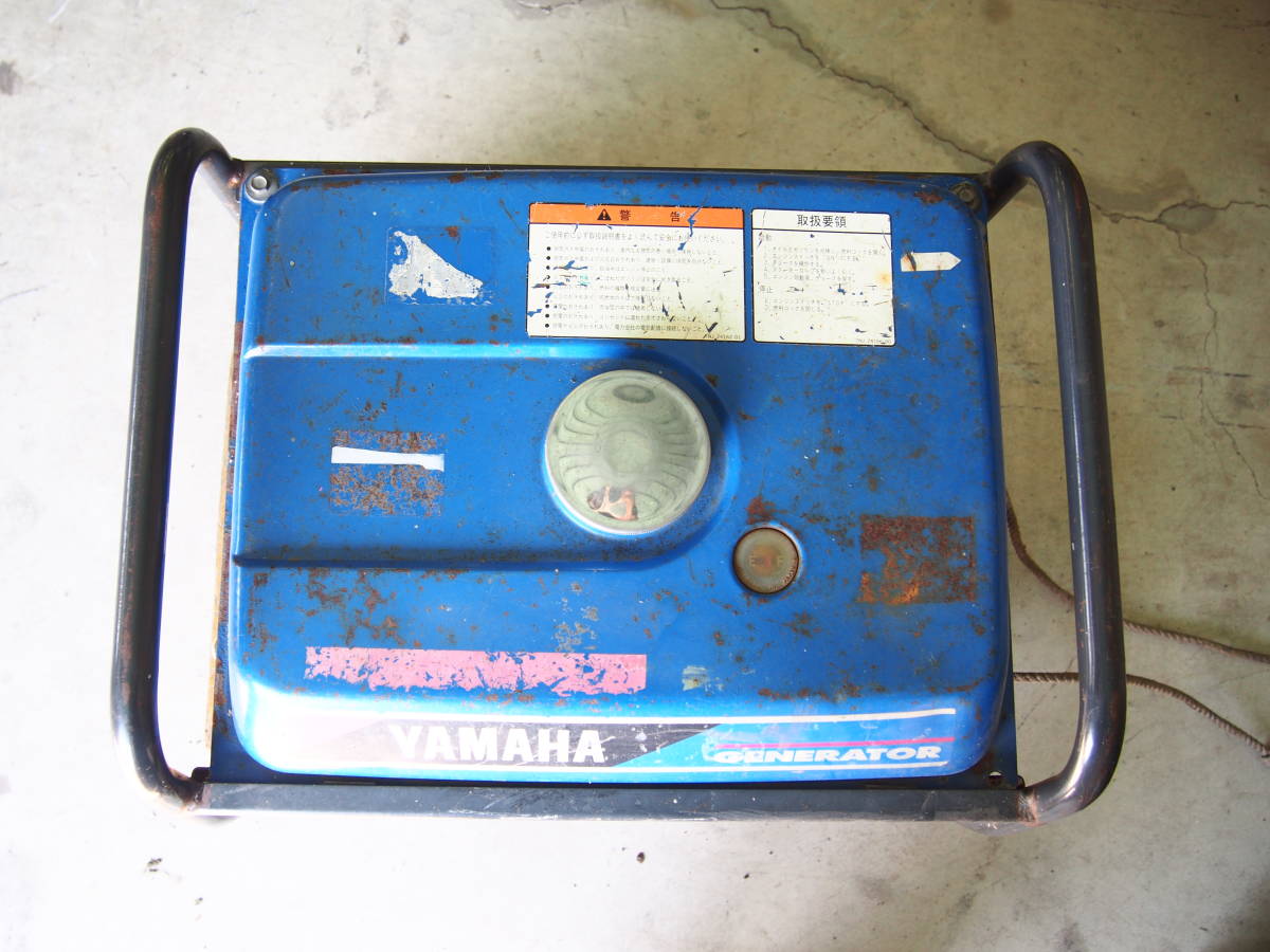 ☆【T0612-11】 YAMAHA ヤマハ EF2300 エンジン発電機 GENERATOR 動作