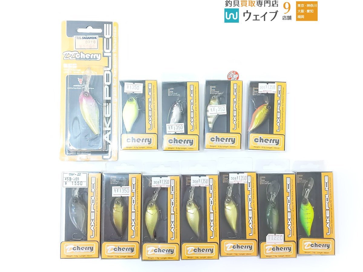 【セット販売】‼️ジャッカル レイクポリス チェリー‼️ ジャッカル レイクポリス チェリー 44 ダイビングチェリー 48 ディープ
