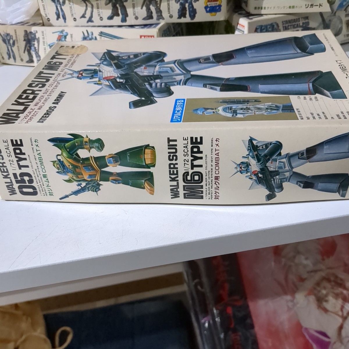 東京マルイ 未組立 プラモデル 1/72 ウォーカースーツ M6タイプ 対 