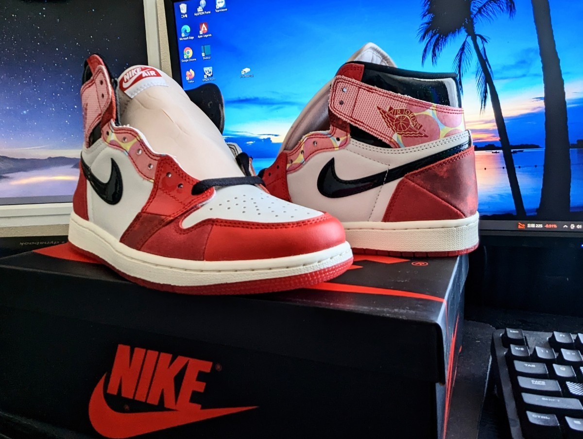 MARVEL × AIR JORDAN 1 RETRO HIGH OG SP NEXT CHAPTER 26.5cm 