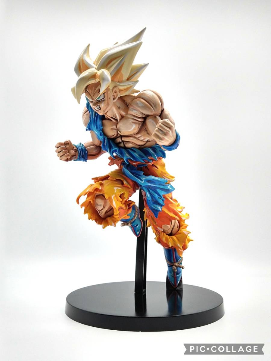 リペイント 二次元 フィギュア ドラゴンボール 孫悟空 スーパーサイヤ