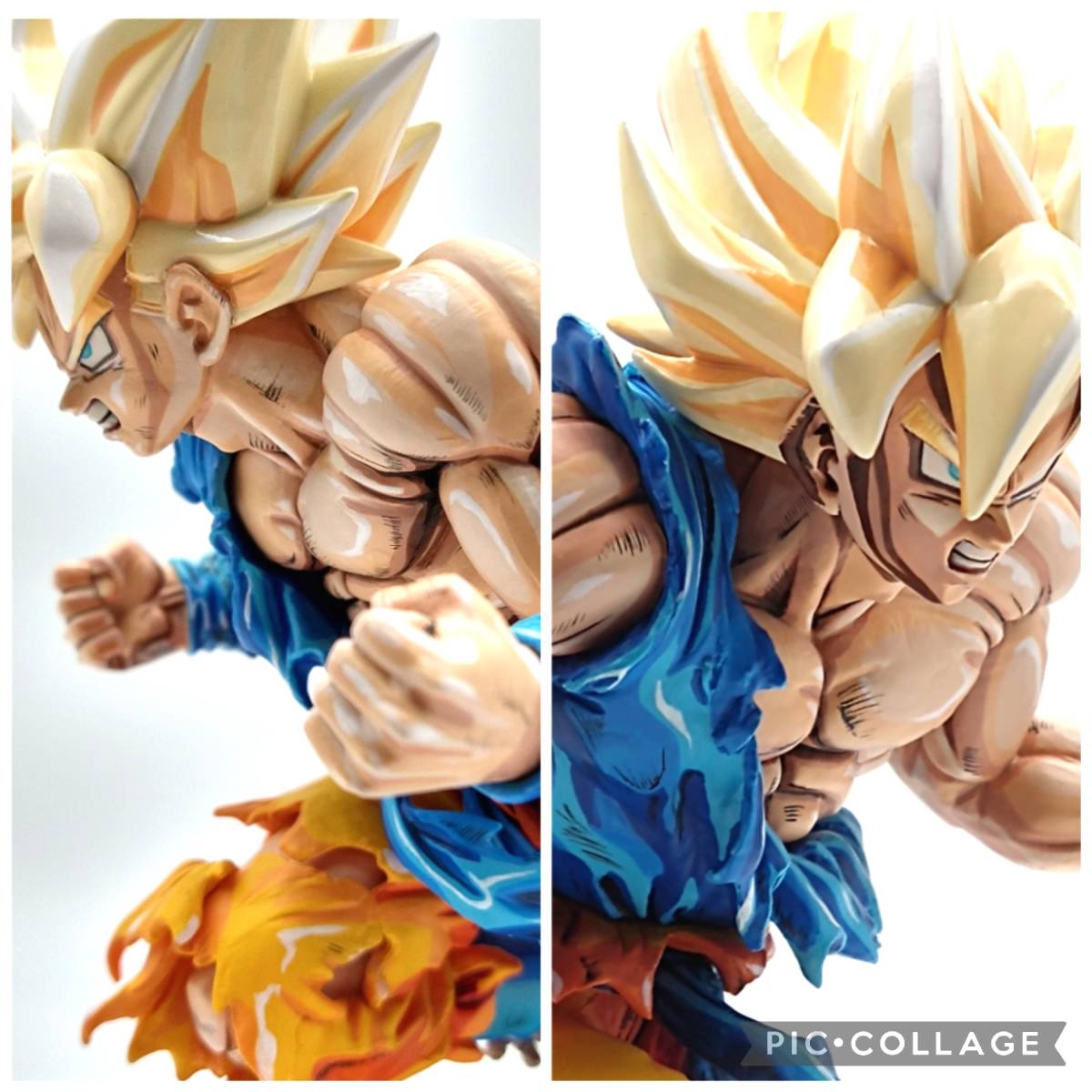 リペイント 二次元 フィギュア ドラゴンボール 孫悟空 スーパーサイヤ