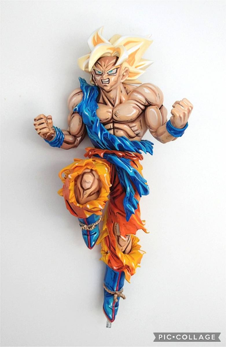 リペイント 二次元 フィギュア ドラゴンボール 孫悟空 スーパーサイヤ