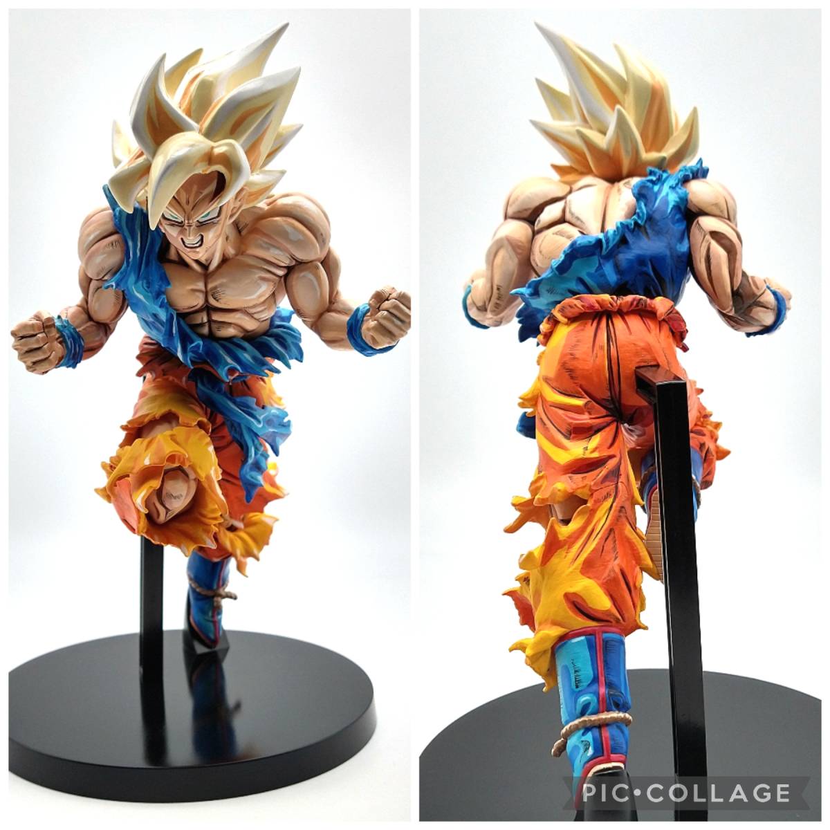 リペイント 二次元 フィギュア ドラゴンボール 孫悟空 スーパーサイヤ