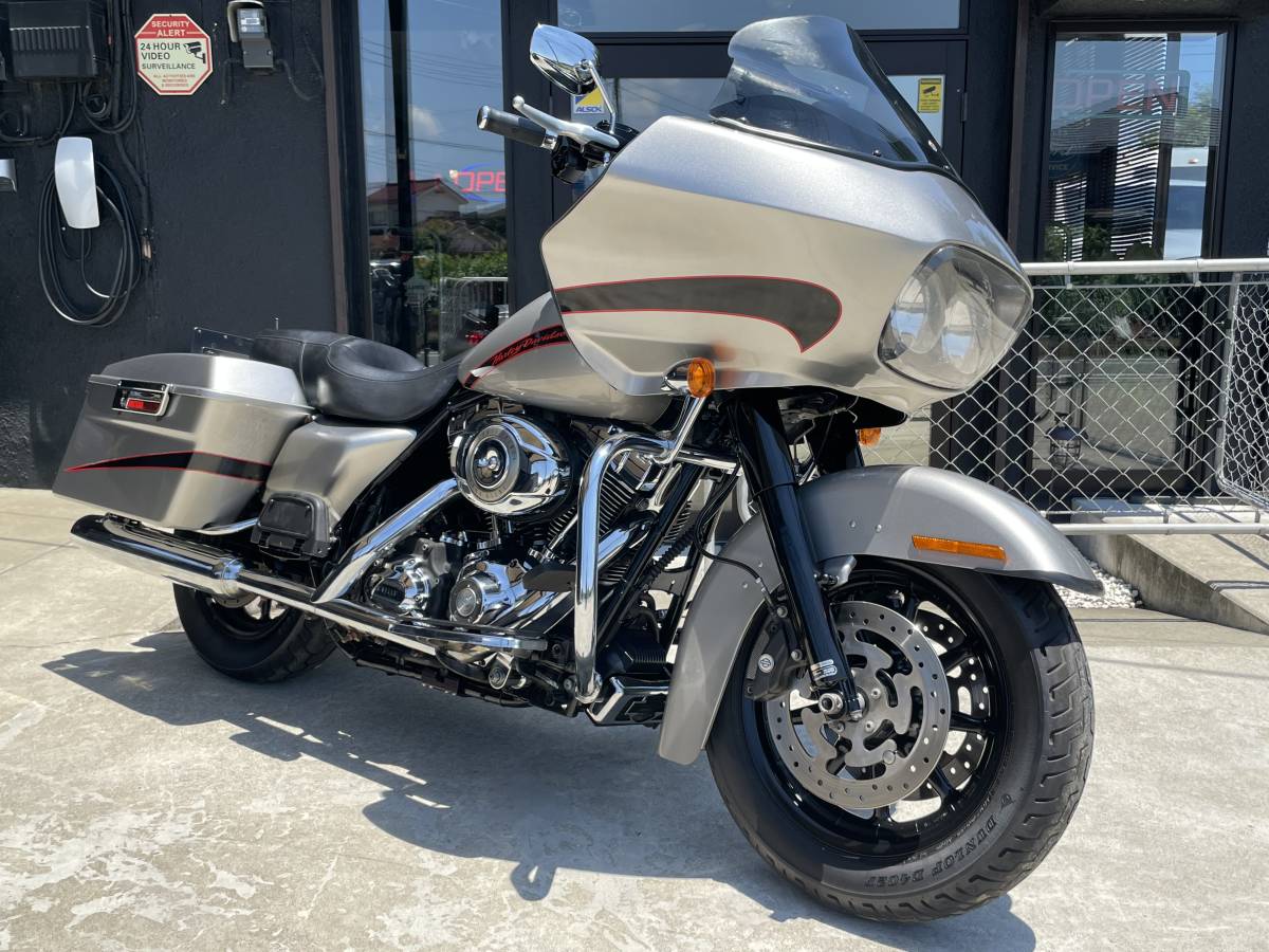 ■配送料0円企画●車検 2年付き!!●カスタム多数!!★ ハーレー FLTR1580 ロードグライド★2008★Traktek SUNDANCE KYBサス★純正ナビ★TC96