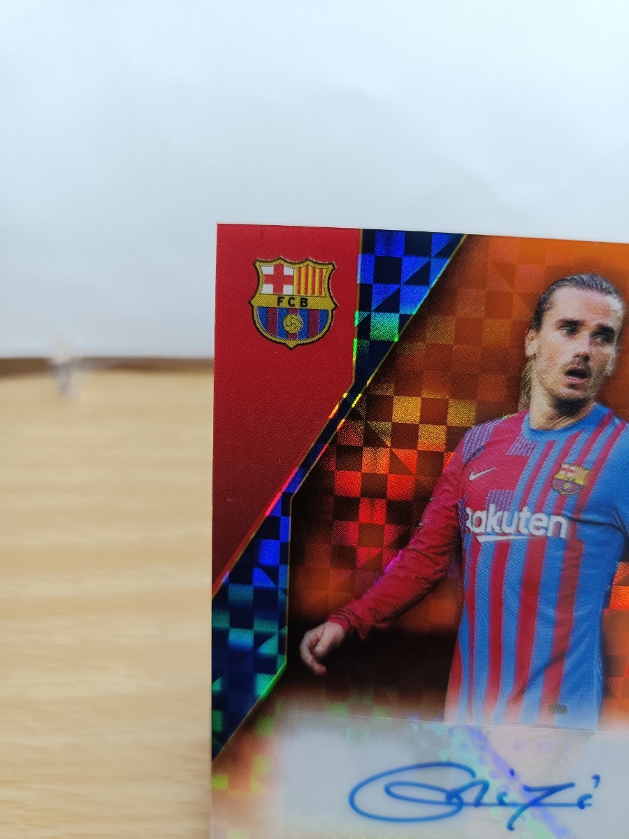 25枚限定☆グリーズマン☆直筆サインカード☆2022-23 topps Chrome FC 