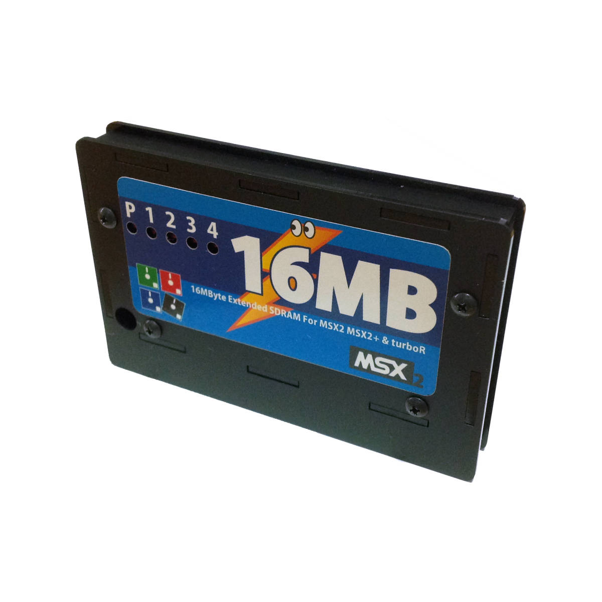 記憶力増強装置　パラメモリーⅡ 新品未使用◇MSX2/2+/turboR用 16MByte拡張メモリーカートリッジ◇黒