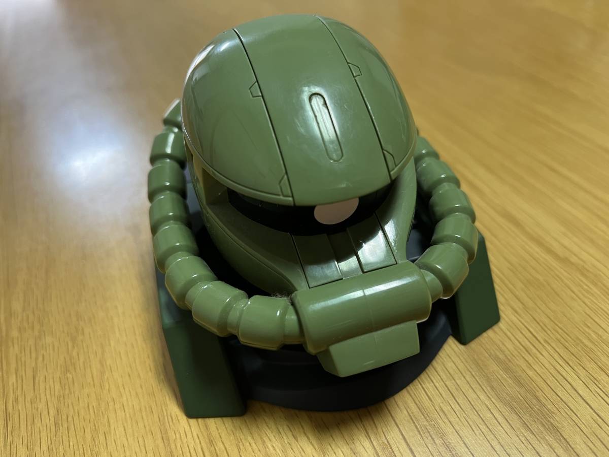 機動戦士ガンダム ソフビ貯金箱/テープカッター セット ザク ジオング 