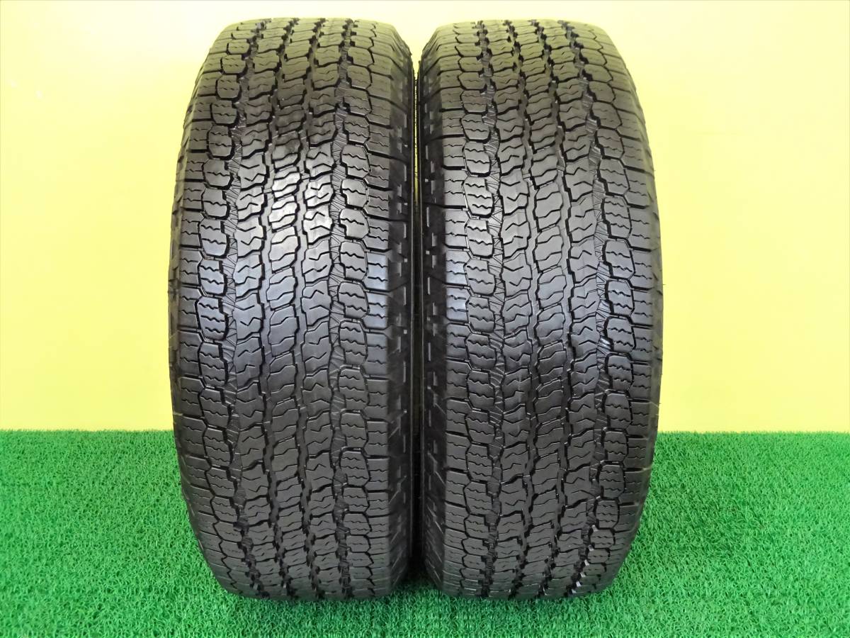 11114 中古 2本 265/70R16 112T グッドイヤー ラングラー WRANGLER ALL TERRAIN ADVENTURE オールテレーン 265 70 16 265-70-16 265/70/16