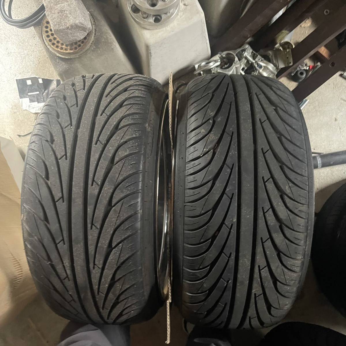 aoudhan DS01 9.5J ＋35 18インチ PCD100 5H タイヤ＆ホイール 4本  