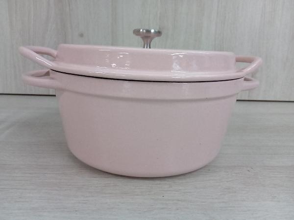 バーミキュラ 18cm パールピンク バーミキュラ オーブンポットラウンド