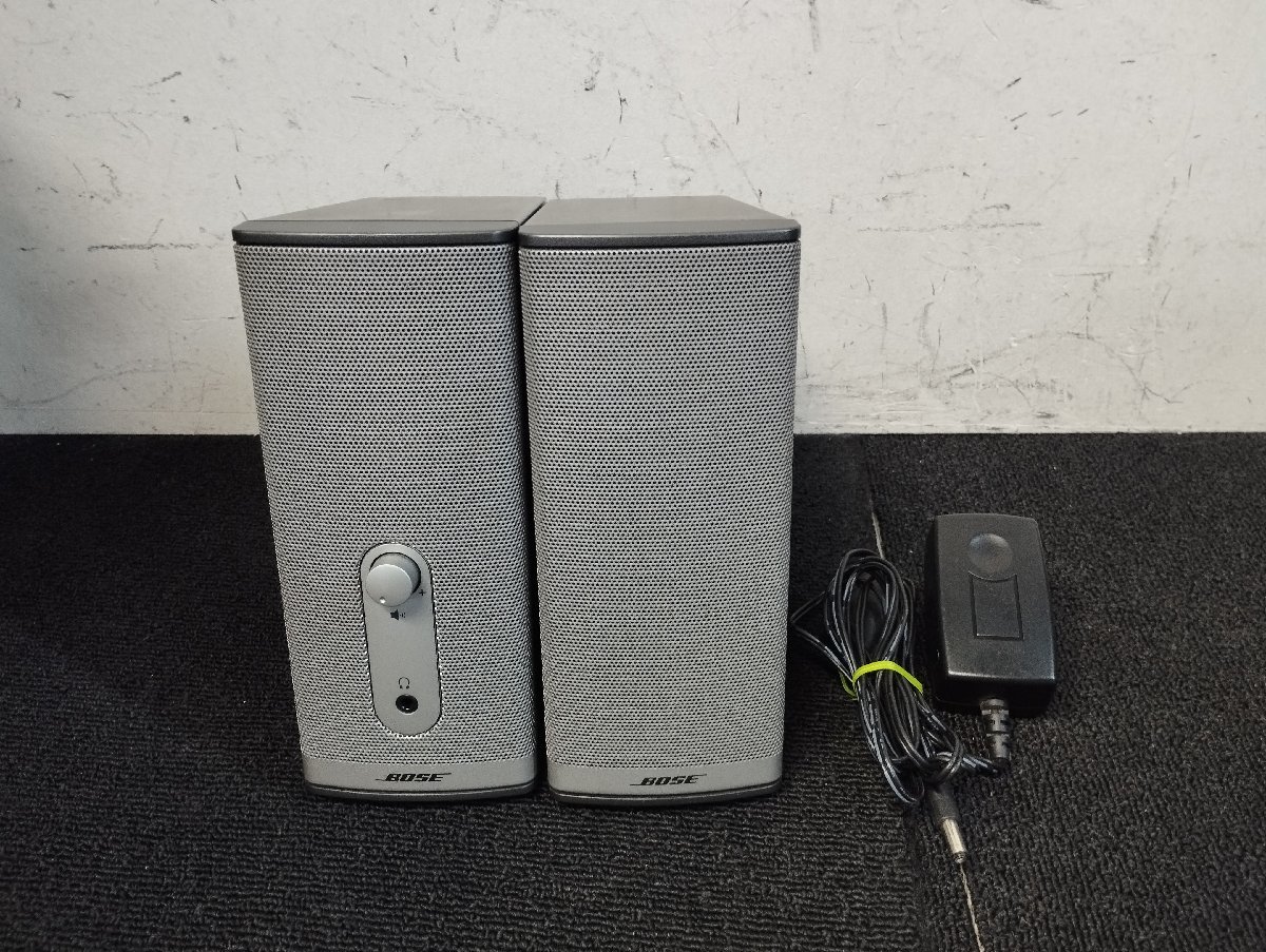 ♪BOSE companion 2 series ii ボーズ スピーカー シルバー 動作確認済・中古♪