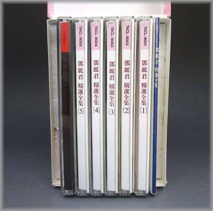 ZEROnet]☆テレサ・テン 「鄧麗君 精選全集」 CD-BOX 日本語盤5枚 中国