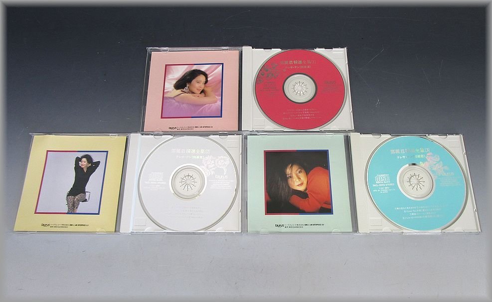 ZEROnet]☆テレサ・テン 「鄧麗君 精選全集」 CD-BOX 日本語盤5枚 中国