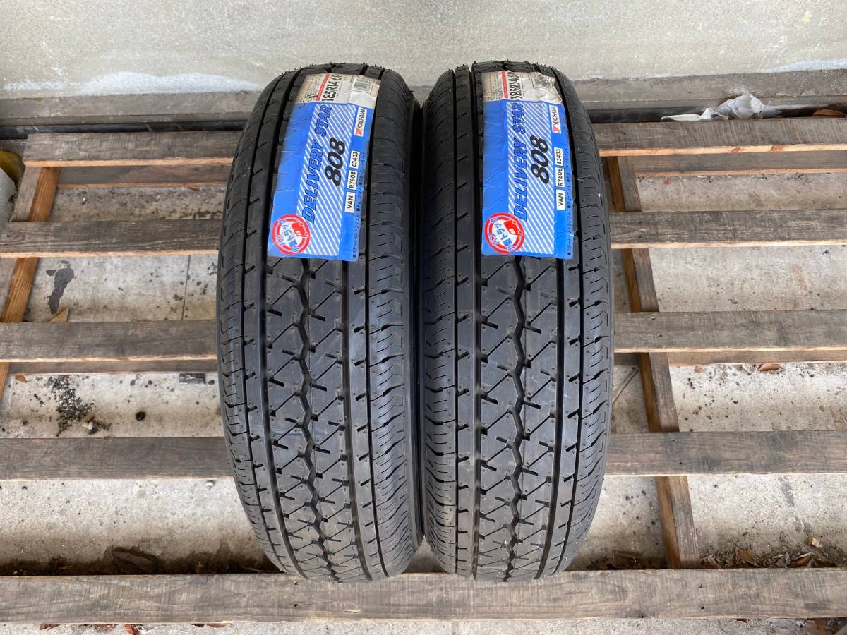 185 R14 6PR LT ヨコハマ YOKOHAMA DELIVERY STAR 808 2本