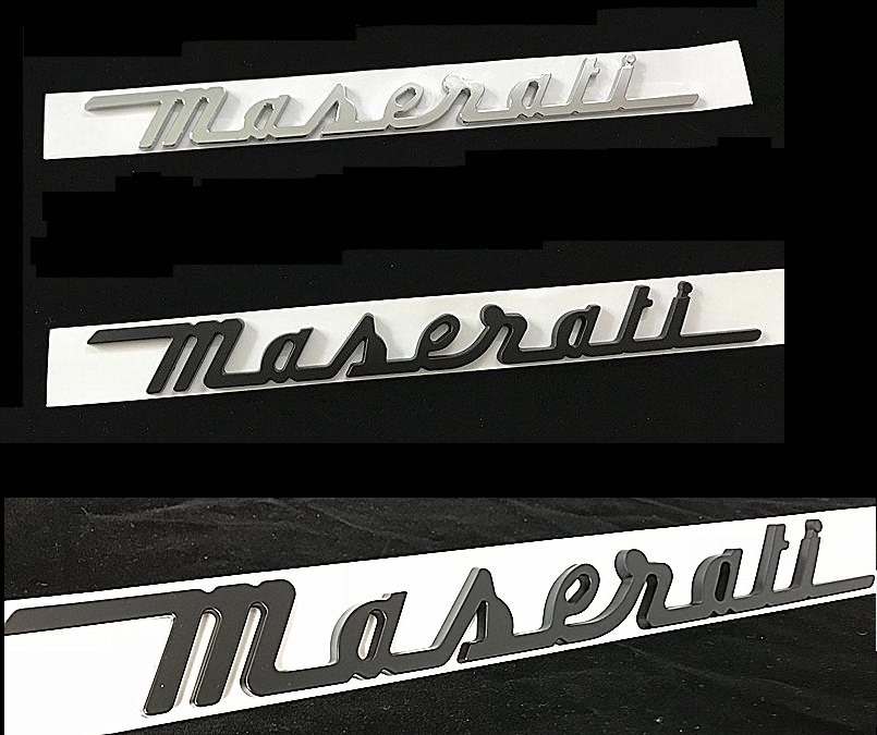 マセラティ エンブレム MASERATI マセラティ◇Maserati ギブリ リア