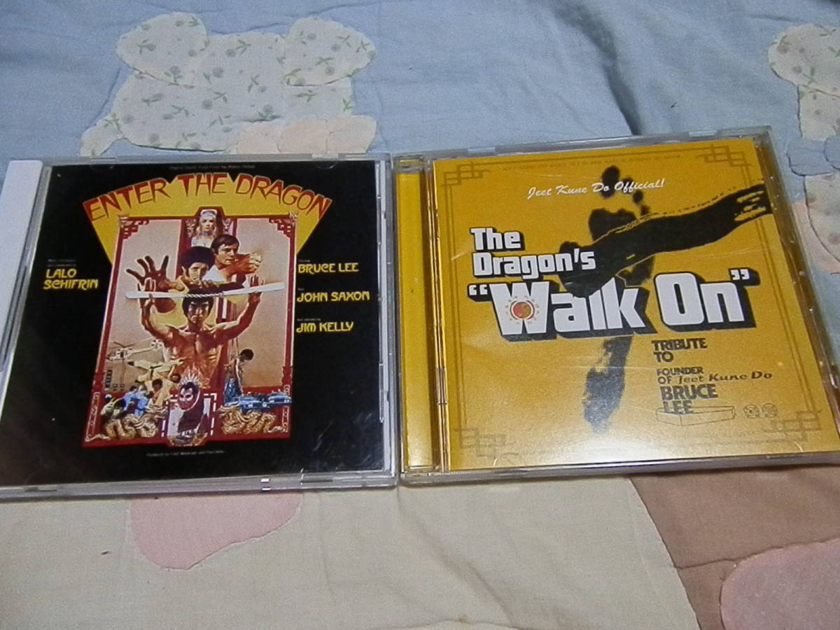 ブルース・リー 映画サントラCD 3枚セット＋オマケCD1枚 死亡遊戯