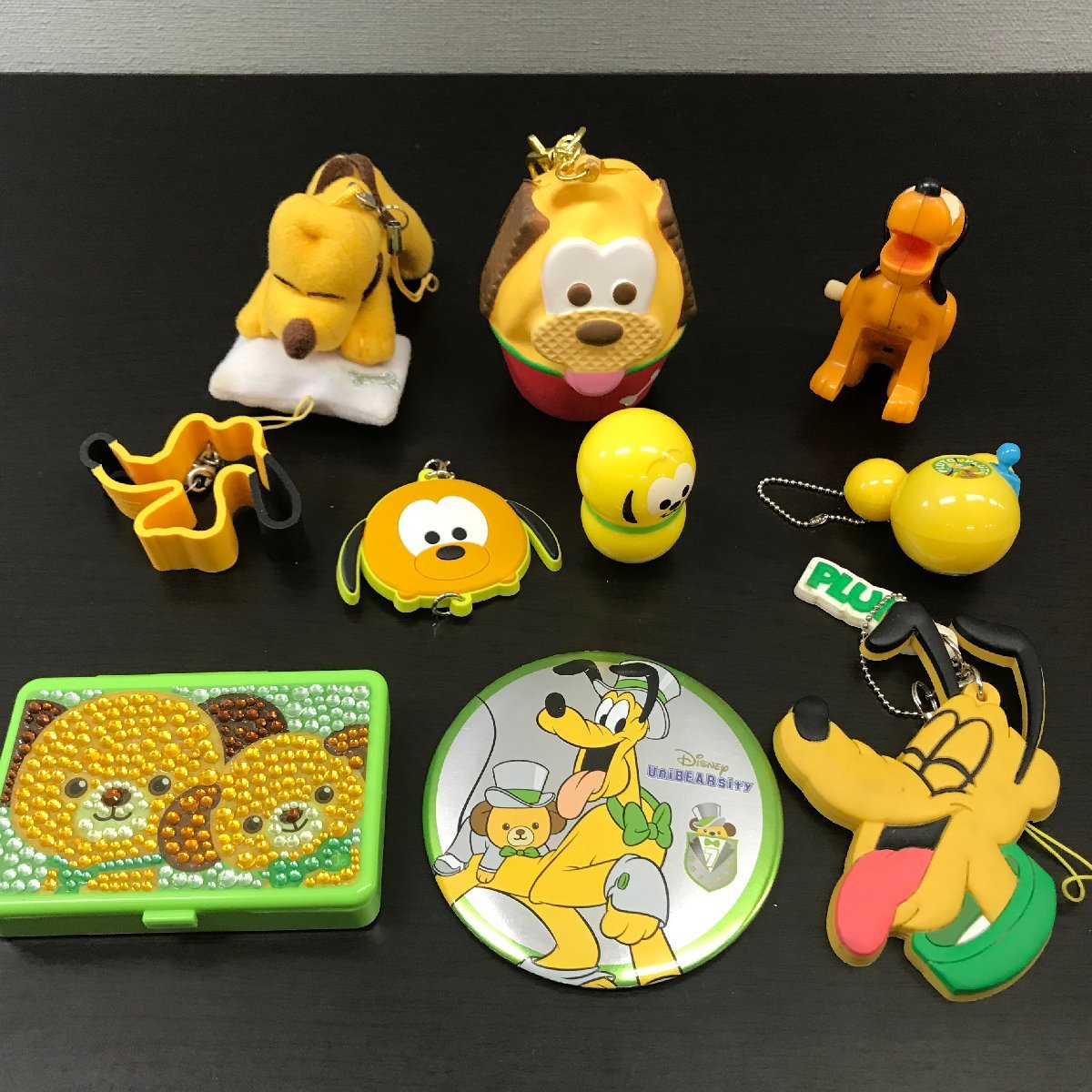 ディズニー 《大量セット》プルートグッズ 10点 ストラップ 小物入れ