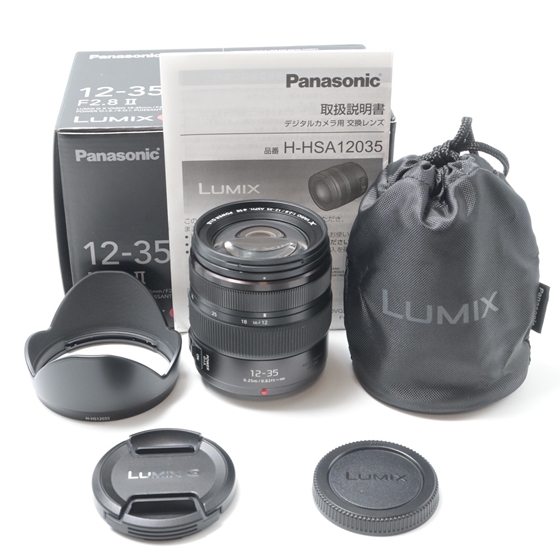 ☆新品級☆Panasonic LUMIX G X VARIO 12-35mm/F2.8 II ASPH./POWER O.I.S.