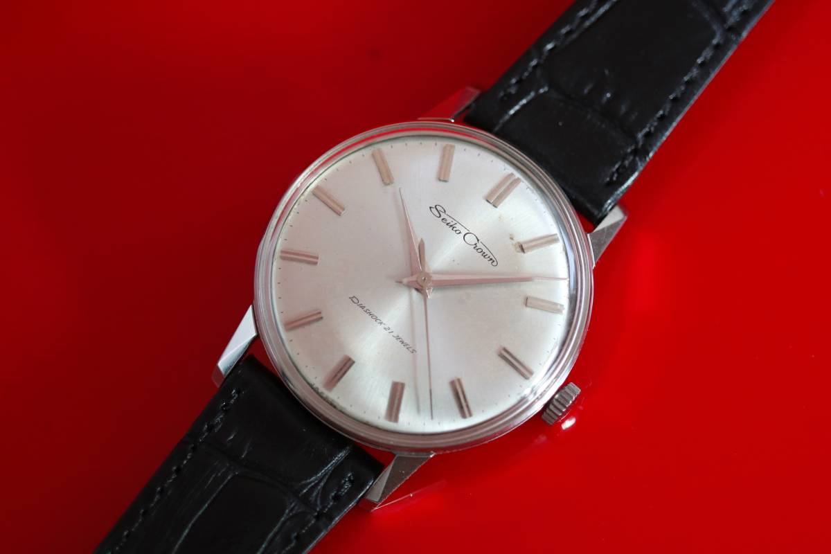 セイコー クラウン Cal.560 21石 SEIKO Crown 稼働 21石手巻 J15003E 1 