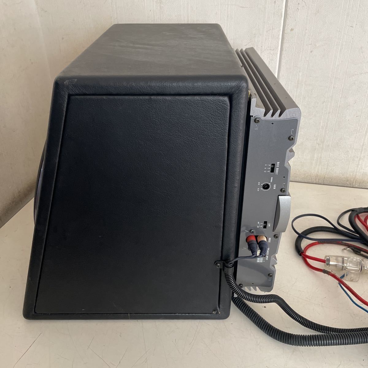 アゼスト ADDZEST アンプ内蔵 20cm サブウーファー / Carrozzeria GM  