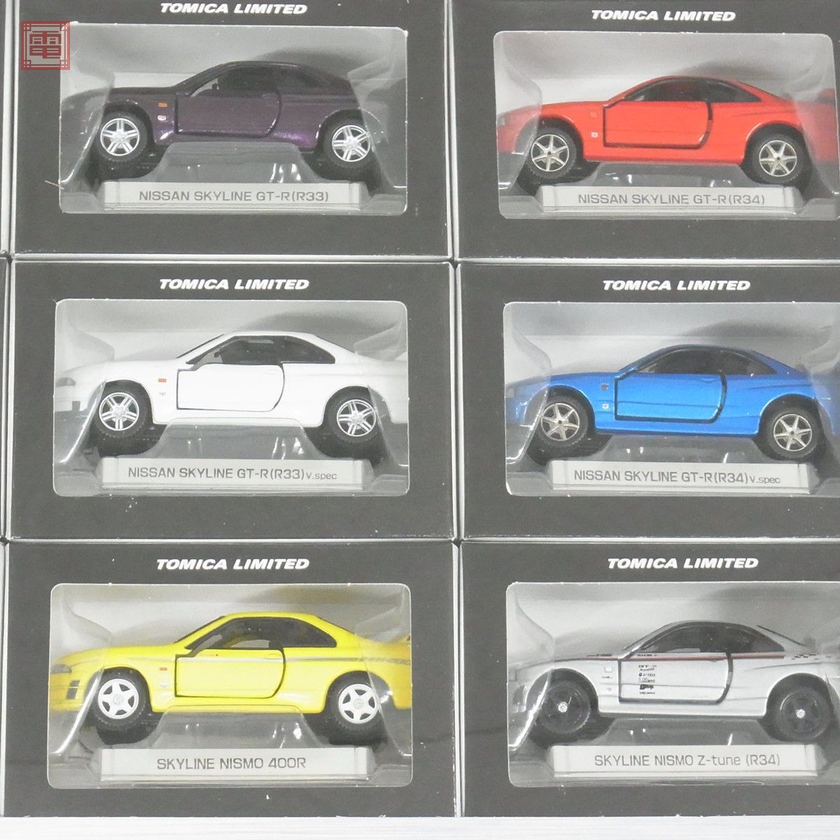 未開封 トミカ リミテッド 日産 スカイライン R31-R34 12台セット vol