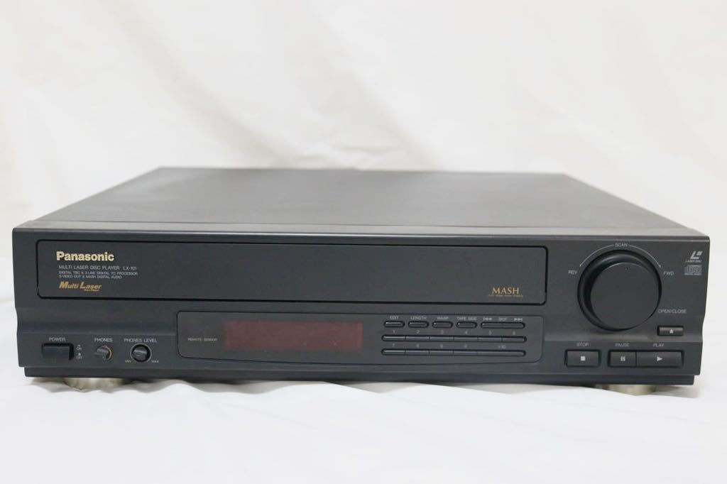 希少品 Panasonic マルチレーザーディスクプレーヤー LX-101 DVD LD