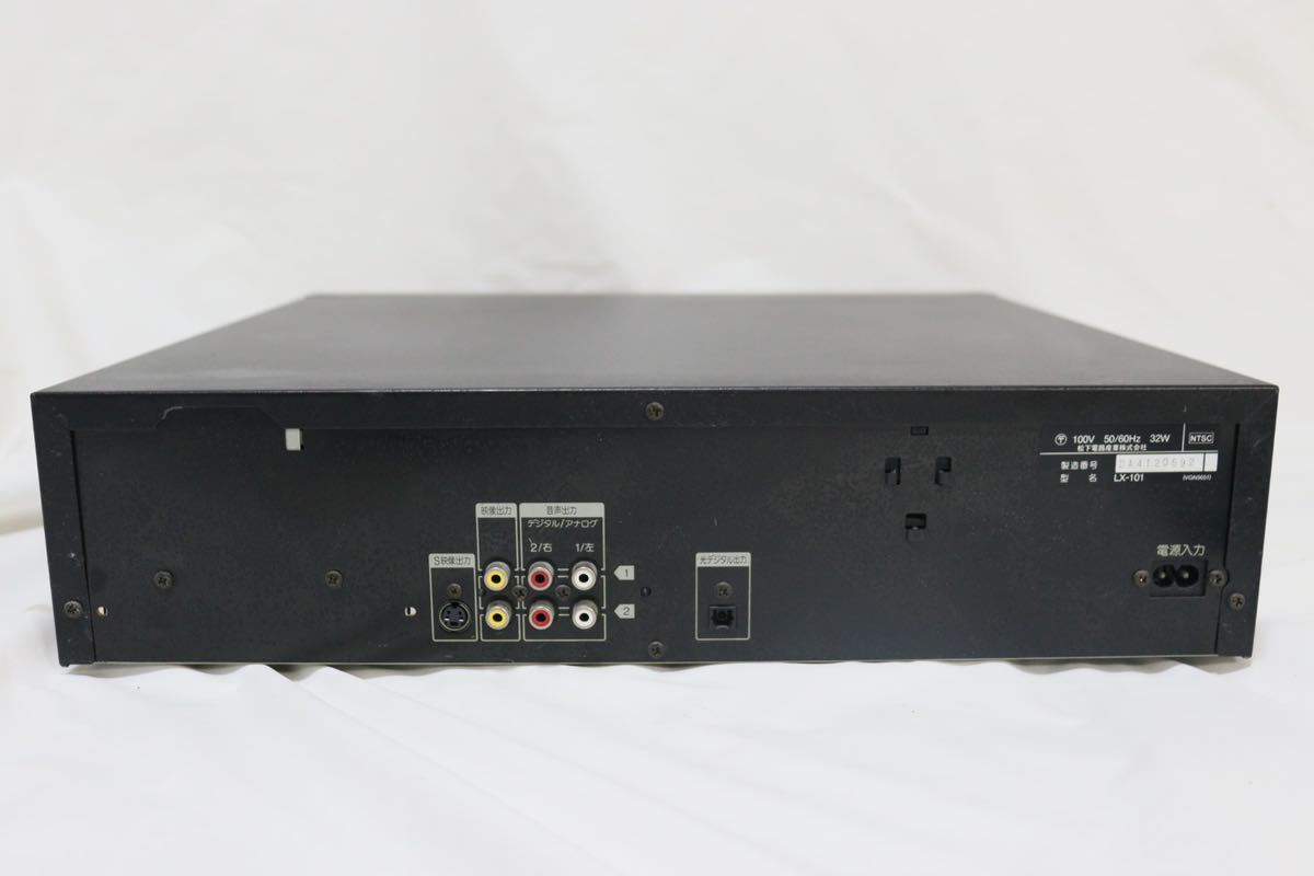 希少品 Panasonic マルチレーザーディスクプレーヤー LX-101 DVD LD