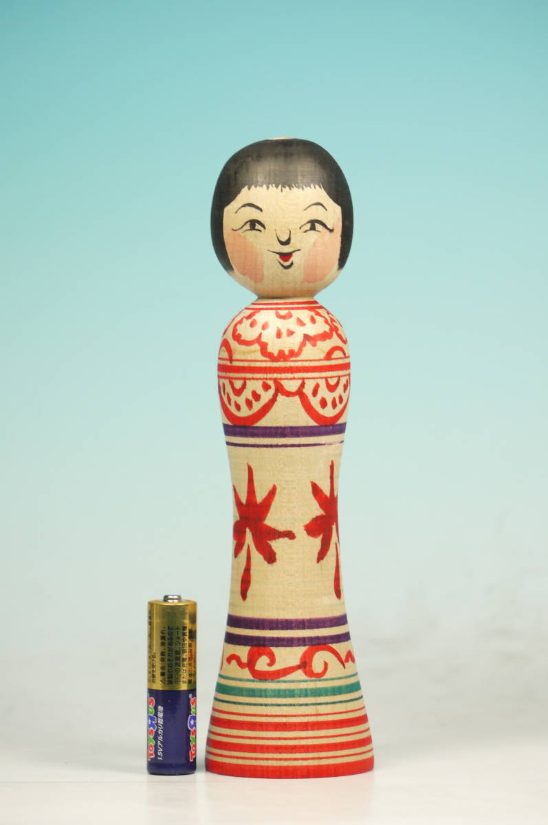 Tsugaru | 津軽こけし本人型 kokeshi Honnin gata 阿保正文工人 - 津軽