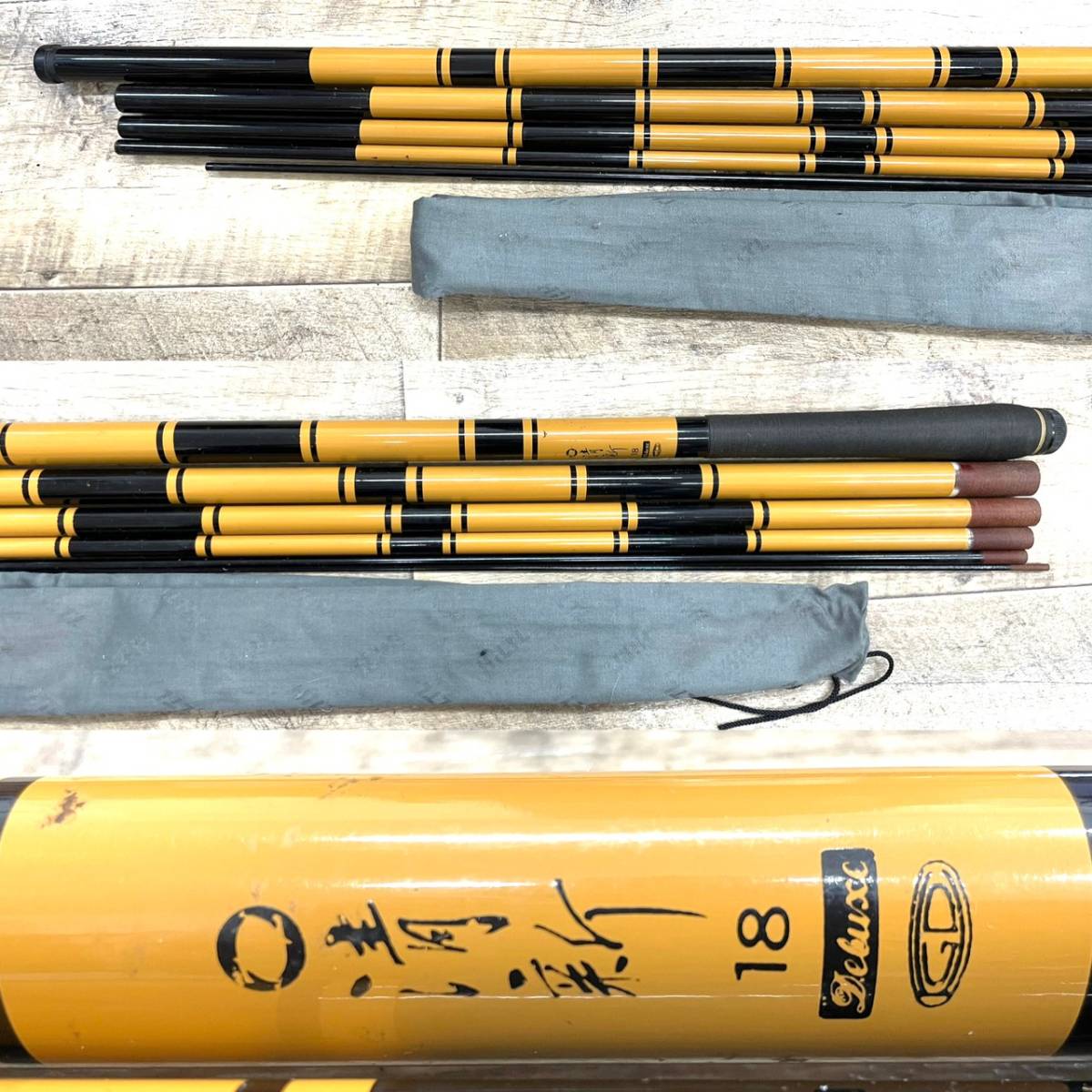 ☆156* ヘラ竿 釣竿 まとめて4点 OLYMPIC オリムピック 秀水 390
