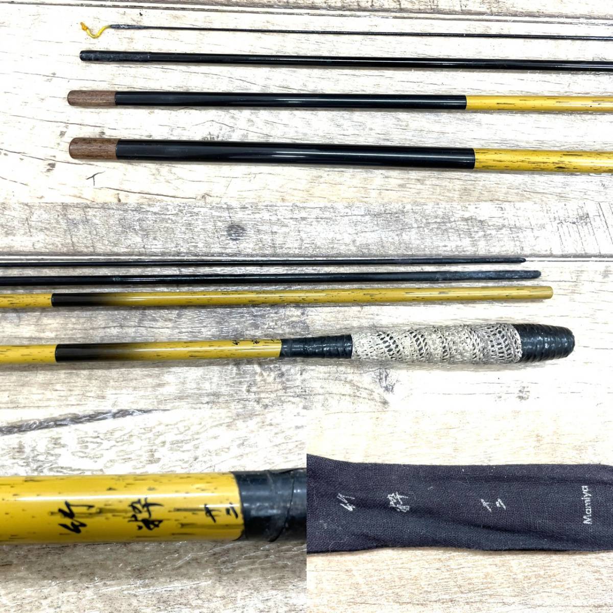 ☆156* ヘラ竿 釣竿 まとめて4点 OLYMPIC オリムピック 秀水 390
