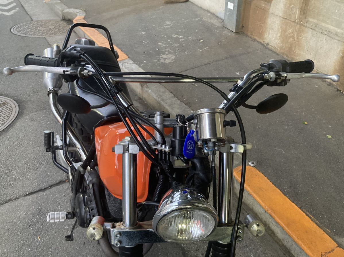 ヤマハ TW200 GTO 弾間龍二 - 湘南純愛組!金子大地の愛車バイクCBX400F