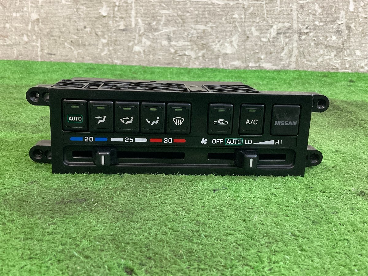 180SX オートエアコンコントロールパネル ブラック 180SX オート