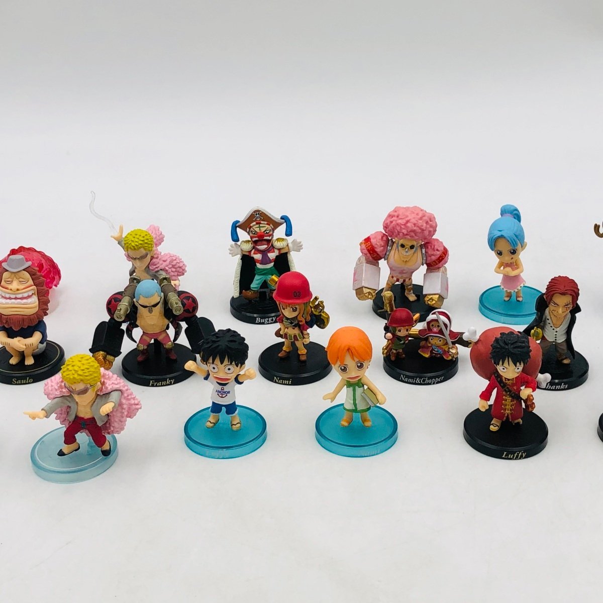 中古品 ワンピースコレクション 22種 まとめセット ルフィ バギー 