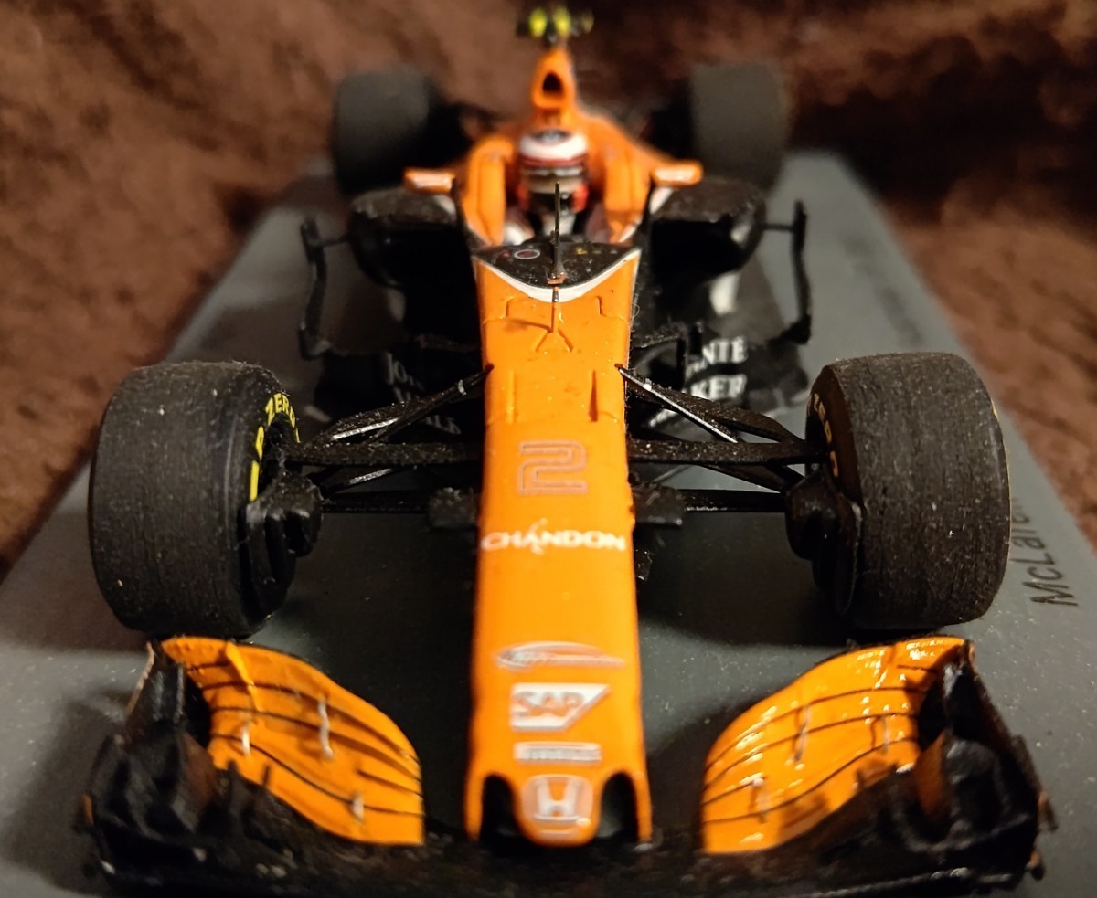 スパークモデル 1/43 マクラーレン・MCL32・ホンダ 2017 