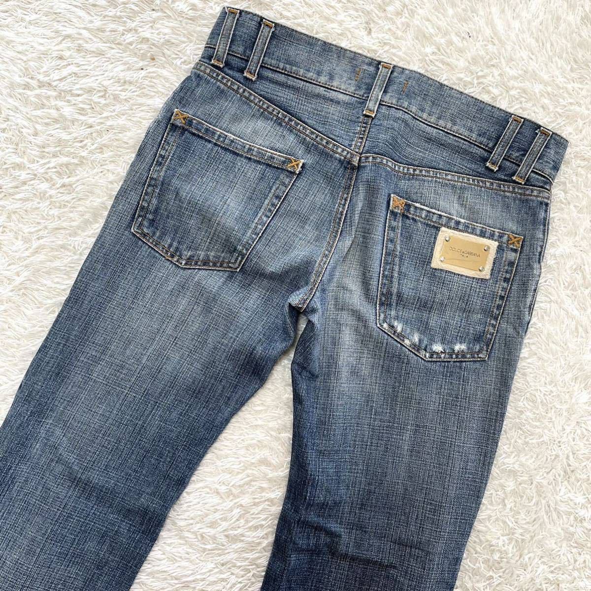 極美品 DOLCE&GABBANA パンツ デニム ドルチェ&ガッバーナ 