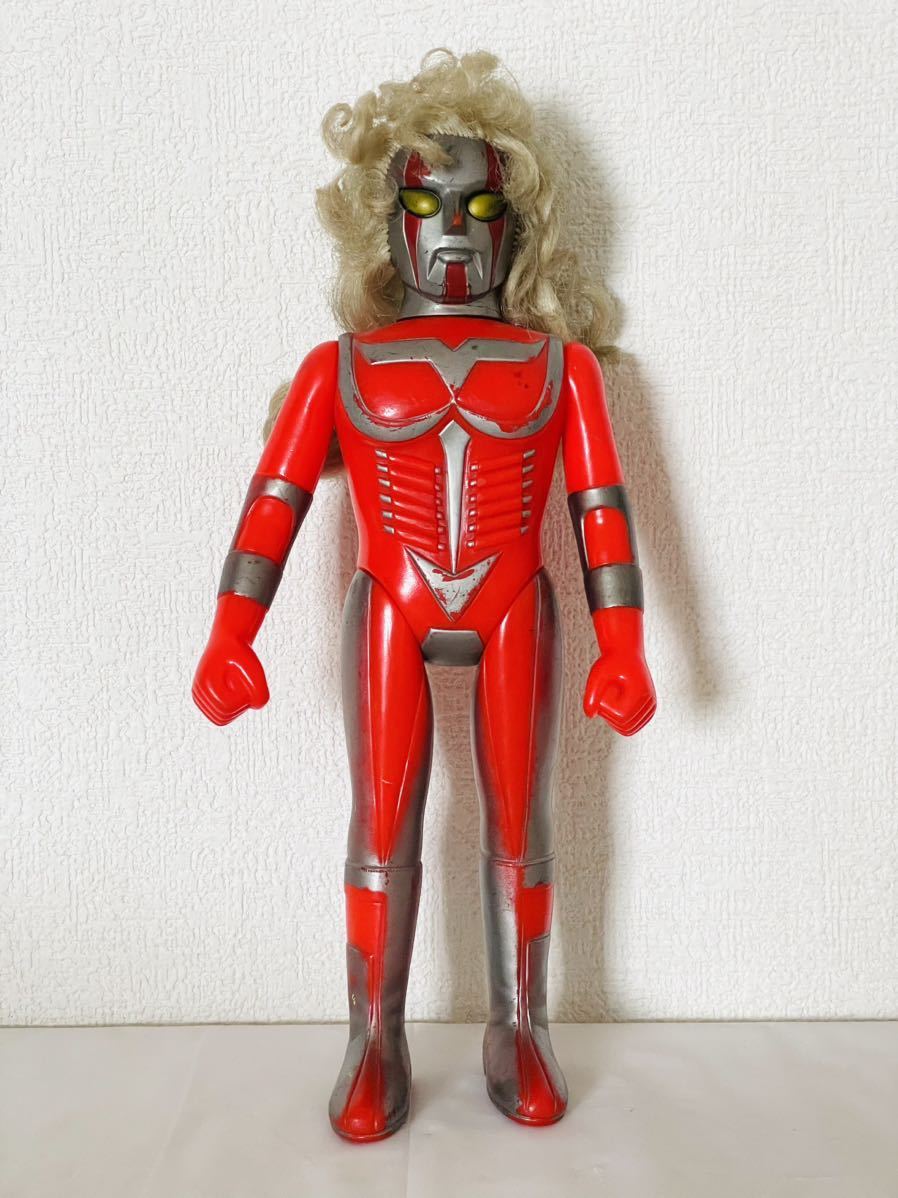 全長約30cmメガロマン ソフビ 当時物 タカトク ジン 東宝 フジ レトロ