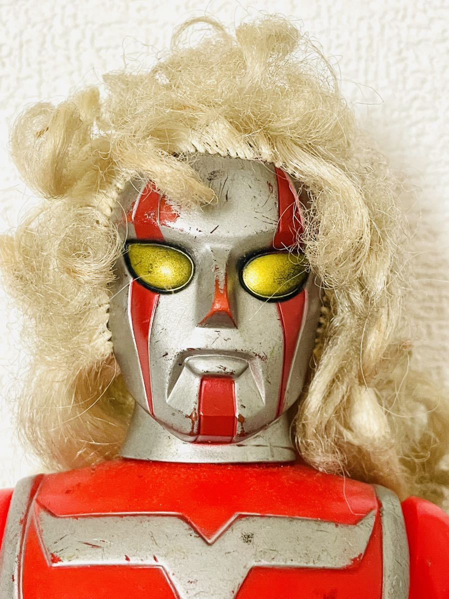 全長約30cmメガロマン ソフビ 当時物 タカトク ジン 東宝 フジ レトロ