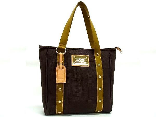 1円 □美品□ LOUIS VUITTON ルイヴィトン M40086 アンティグア カバ 