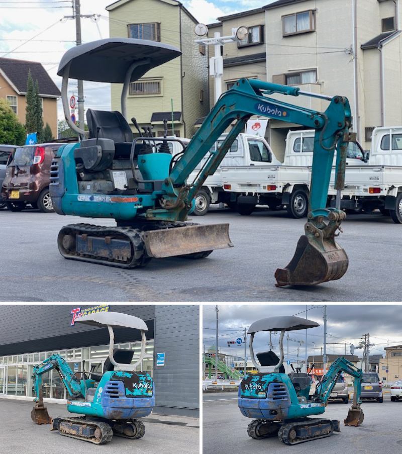 クボタ ユンボ K013 実動