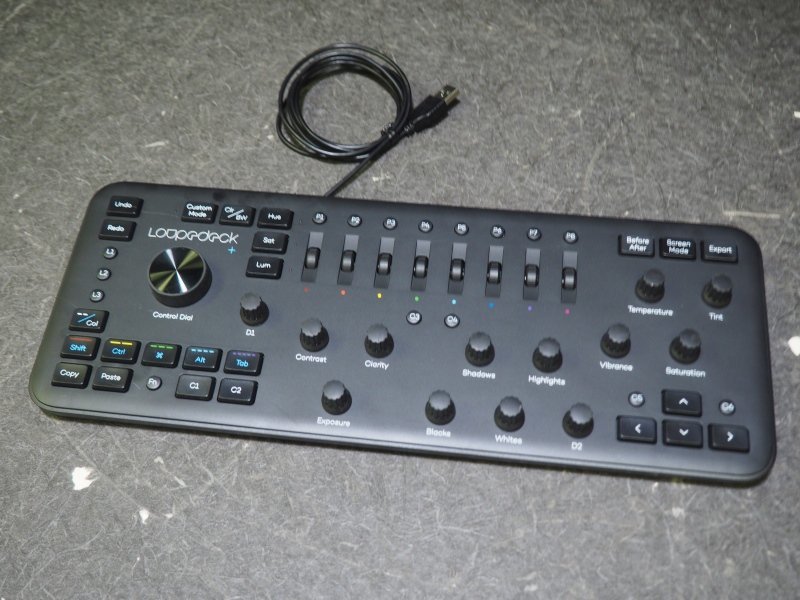 A692【ジャンク品】Loupedeck+ 写真動画編集コンソール LDD-1801
