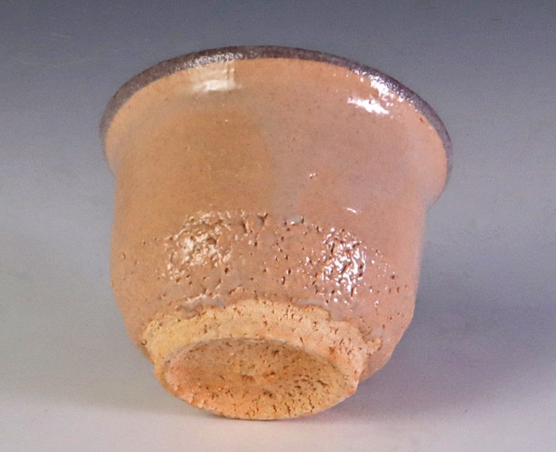古美味】中里重利 唐津皮鯨ぐい呑 茶道具 保証品 vUV3 茶道具 工芸品 唐津