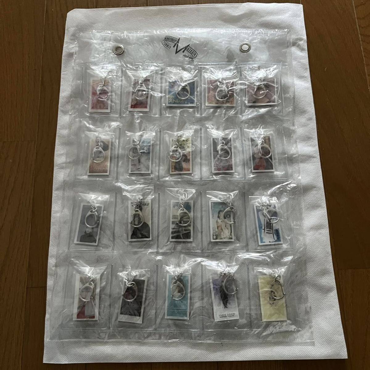 森高千里 未開封 希少 シングルキーホルダー 20種セット グッズ 