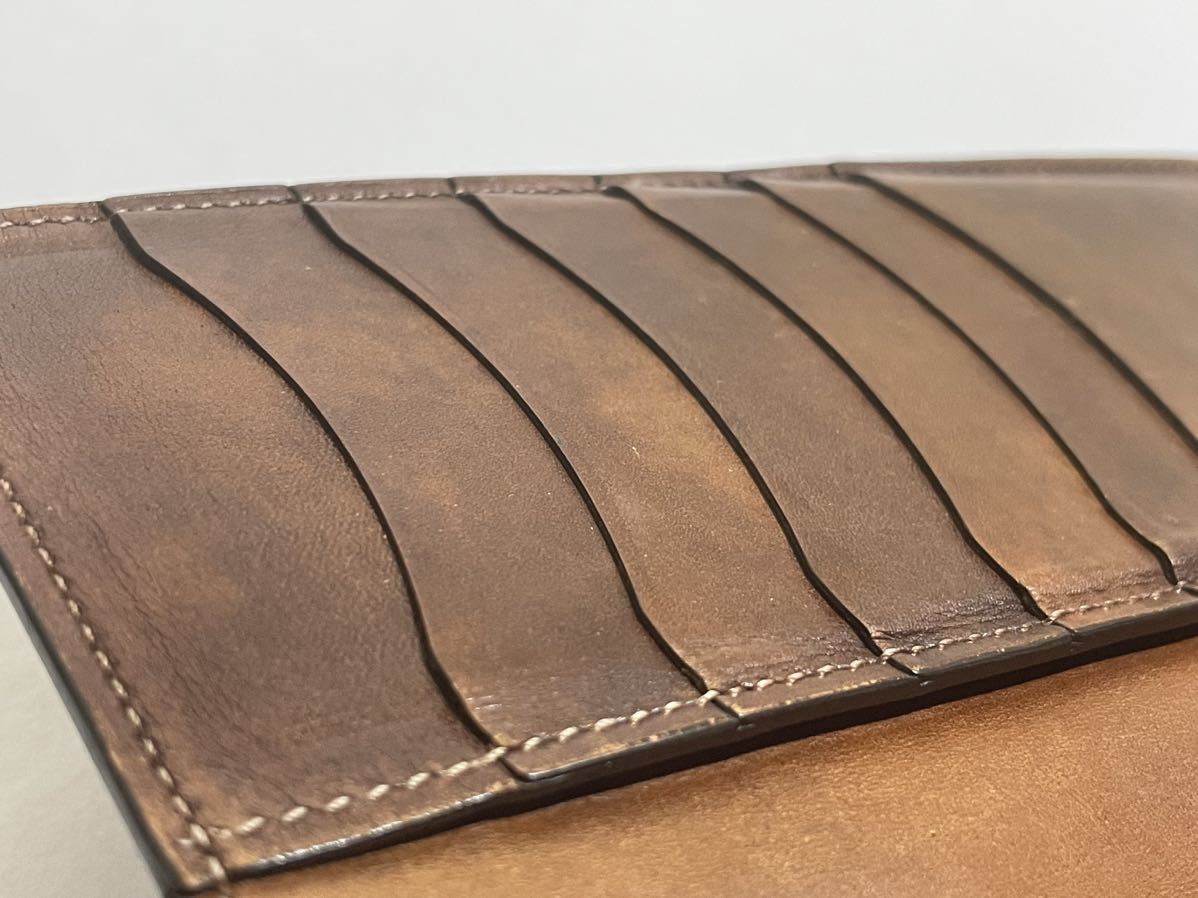 Berluti ベルルッティ カリグラフィ レザーウォレット 2つ折り 長財布 